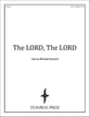 The LORD, The LORD SATB choral sheet music cover